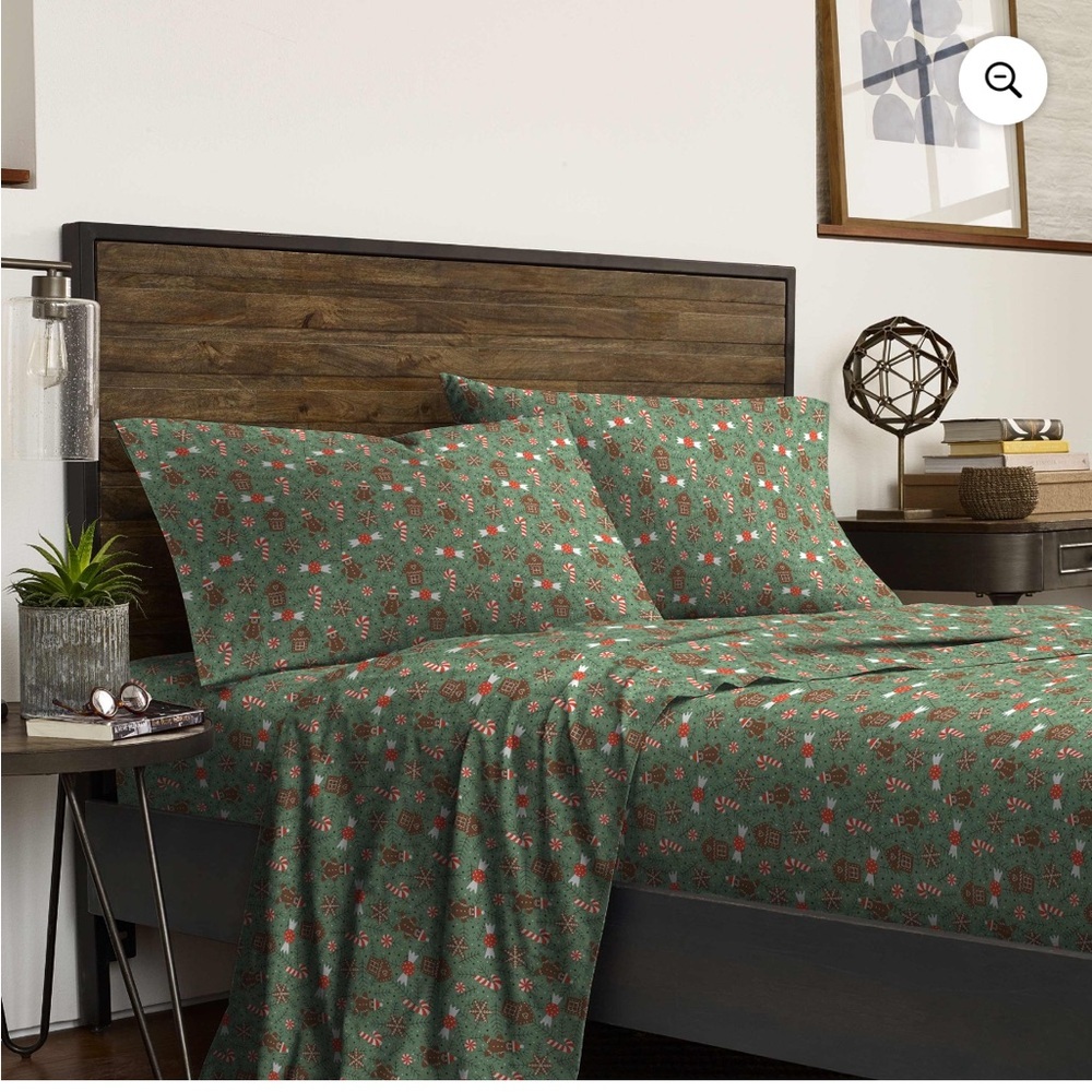 Martex Holiday Full Gingerbread Sheet Set